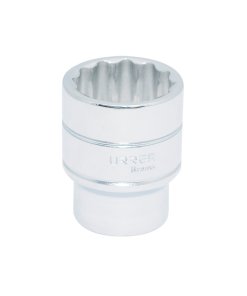 Dado cuadro de 1/2", 12 puntas, en pulgadas, 1-3/8" Urrea 5444