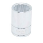 Dado cuadro de 3/4", 12 puntas, métrico, 24 mm Urrea 5524M