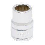 Dado cuadro de 3/4", 12 puntas, en pulgadas, 13/16" Urrea 5526