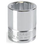 Dado cuadro de 3/4", 12 puntas, métrico, 28 mm Urrea 5528M