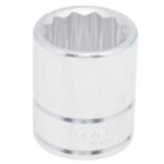Dado cuadro de 3/4", 12 puntas, métrico, 30 mm Urrea 5530M