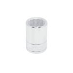 Dado cuadro de 3/4", 12 puntas, en pulgadas, 1" Urrea 5532