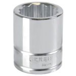 Dado cuadro de 3/4", 12 puntas, métrico, 32 mm Urrea 5532M
