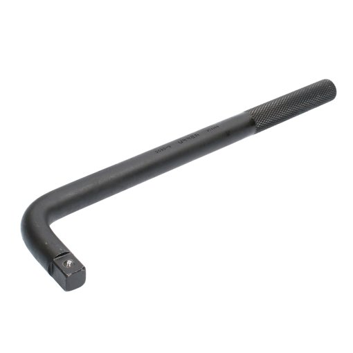 Mango en L con balín para dado de impacto cuadro de 3/4", 19" Urrea 5686B
