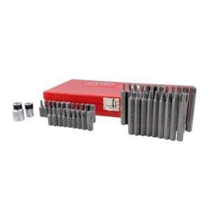 Juego combinado de puntas hexágono de 3/8" con adaptadores, 44 piezas Urrea 60244