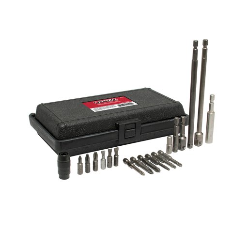 Juego de puntas y accesorios cuadro de 1/4", 19 piezas Urrea 61919