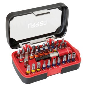 Juego combinado de puntas hexágono de 1/4" con accesorios de poder, 32 piezas Urrea 61932