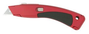 Navaja utilitaria retráctil curva de 7-1/2", cuerpo de zamac Urrea 690