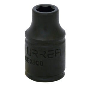 Dado de impacto cuadro de 1/4", 6 puntas, métrico, 6 mm Urrea 6906M