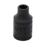 Dado de impacto cuadro de 1/4", 6 puntas, en pulgadas, 9/32" Urrea 6909H