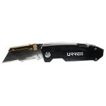 Navaja utilitaria abatible con puntas de 7-1/4" Urrea 690F