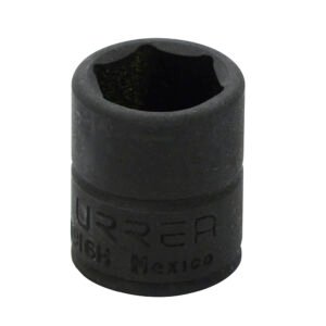 Dado de impacto cuadro de 1/4", 6 puntas, en pulgadas, 1/2" Urrea 6916H