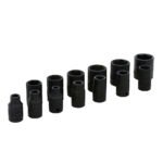 Juego de dados de impacto cuadro de 1/4", métricos, 6 puntas, 13 piezas Urrea 69206