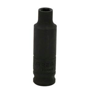 Dado de impacto largo cuadro de 3/8", 6 puntas, métrico, 10 mm Urrea 7010M
