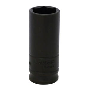 Dado de impacto largo cuadro de 3/8", 6 puntas, métrico, 14 mm Urrea 7014M
