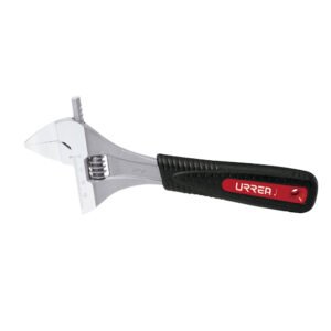 Llave ajustable cromada quijada angosta 8" Urrea 708XS