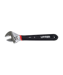 Llave ajustable cromada con mango Rubber grip 15" Urrea 715G