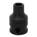 Dado de impacto cuadro de 3/8", 12 puntas, en pulgadas, 1/4" Urrea 7208
