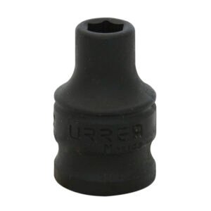 Dado de impacto cuadro de 3/8", 6 puntas, en pulgadas, 9/32" Urrea 7209H