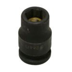 Dado de impacto con imán cuadro de 3/8", 6 puntas, métrico, 10 mm Urrea 7210MHM