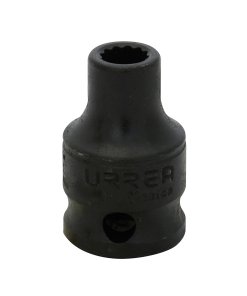 Dado de impacto cuadro de 3/8", 12 puntas, en pulgadas, 3/8" Urrea 7212