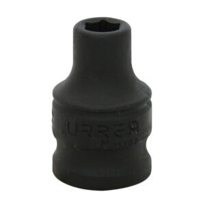 Dado de impacto cuadro de 3/8", 6 puntas, en pulgadas, 3/8" Urrea 7212H