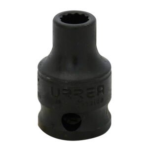 Dado de impacto cuadro de 3/8", 12 puntas, en pulgadas, 7/16" Urrea 7214