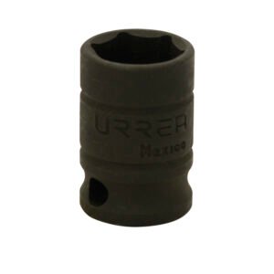 Dado de impacto cuadro de 3/8", 6 puntas, métrico, 16 mm Urrea 7216M