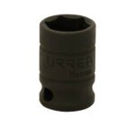 Dado de impacto cuadro de 3/8", 6 puntas, métrico, 19 mm Urrea 7219M