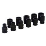 Juego de dados de impacto cuadro de 3/8", 6 puntas, métricos, 11 piezas Urrea 72202
