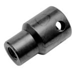Adaptador de impacto con barreno pasado para puntas hexagonales 5/16", cuadro 3/8" Urrea 7272
