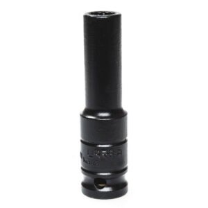 Dado de impacto largo cuadro de 1/2", 12 puntas, métrico, 10 mm Urrea 7310MT