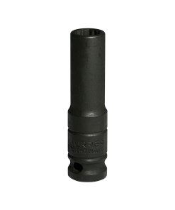 Dado de impacto largo cuadro de 1/2", 12 puntas, métrico, 12 mm Urrea 7312MT