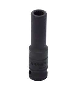 Dado de impacto largo cuadro de 1/2", 12 puntas, en pulgadas, 7/16" Urrea 7314