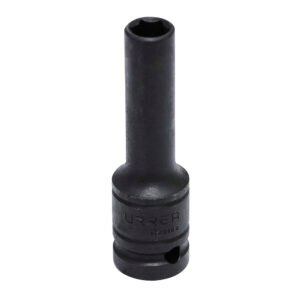 Dado de impacto largo pared delgada cuadro de 1/2", 6 puntas, métrico, 14 mm Urrea 7314MD