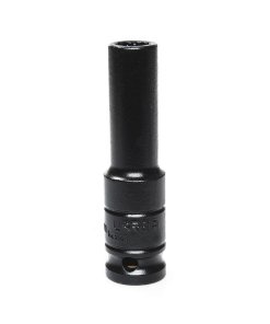 Dado de impacto largo cuadro de 1/2", 12 puntas, métrico, 14 mm Urrea 7314MT