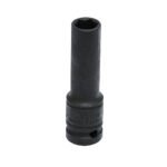 Dado de impacto largo pared delgada cuadro de 1/2", 6 puntas, en pulgadas, 1/2" Urrea 7316HD