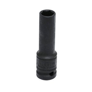 Dado de impacto largo pared delgada cuadro de 1/2", 6 puntas, en pulgadas, 1/2" Urrea 7316HD