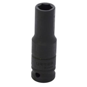 Dado de impacto largo cuadro de 1/2", 6 puntas, en pulgadas, 9/16" Urrea 7318H
