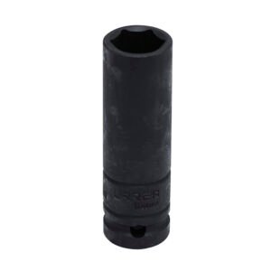 Dado de impacto largo pared delgada cuadro de 1/2", 6 puntas, métrico, 18 mm Urrea 7318MD