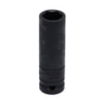 Dado de impacto largo pared delgada cuadro de 1/2", 6 puntas, métrico, 19 mm Urrea 7319MD