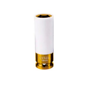 Dado de impacto métrico cuadro de 1/2" con protección Nylamid, 19 mm Urrea 7319MP