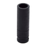 Dado de impacto largo cuadro de 1/2", 12 puntas, en pulgadas, 5/8" Urrea 7320