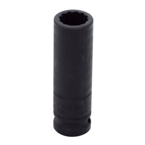 Dado de impacto largo cuadro de 1/2", 12 puntas, en pulgadas, 5/8" Urrea 7320