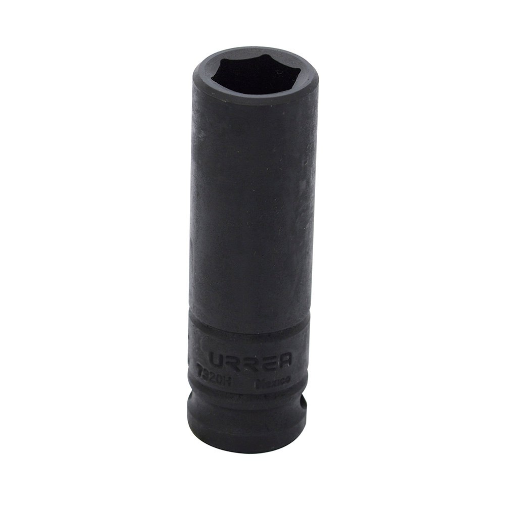 Dado de impacto largo cuadro de 1/2", 6 puntas, en pulgadas, 5/8" Urrea 7320H