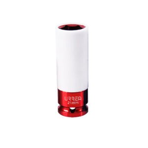 Dado de impacto métrico cuadro de 1/2" con protección Nylamid, 21 mm Urrea 7321MP