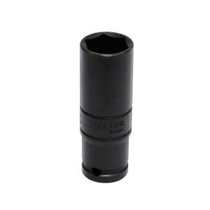 Dado de impacto largo pared delgada cuadro de 1/2", 6 puntas, métrico, 22 mm Urrea 7322MD