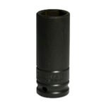 Dado de impacto largo cuadro de 1/2", 6 puntas, métrico, 23 mm Urrea 7323M