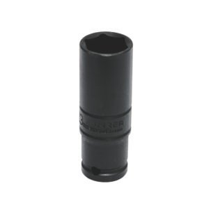 Dado de impacto largo pared delgada cuadro de 1/2", 6 puntas, métrico, 23 mm Urrea 7323MD