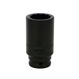 Dado de impacto largo cuadro de 1/2", 12 puntas, métrico, 27 mm Urrea 7327MT